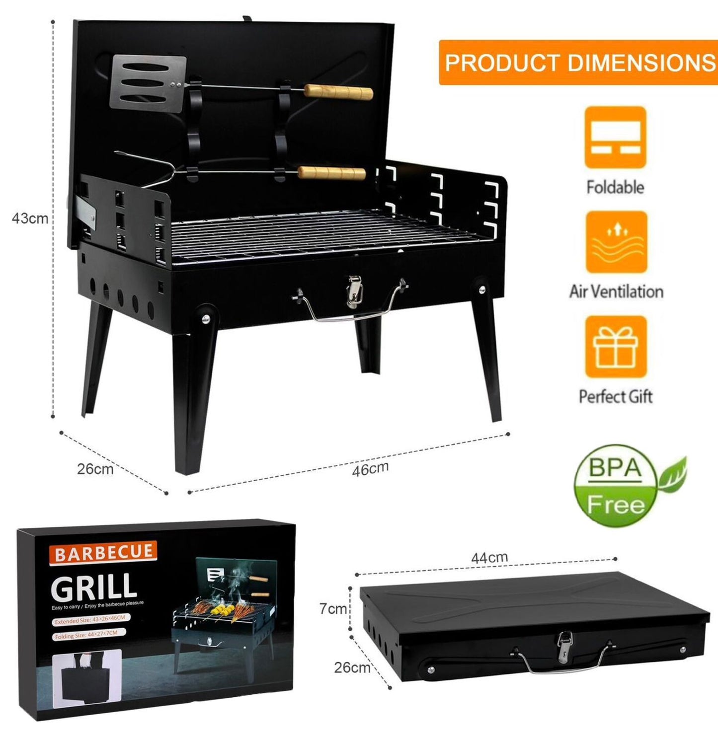 ZS - Foldable Braai Stand Type-2