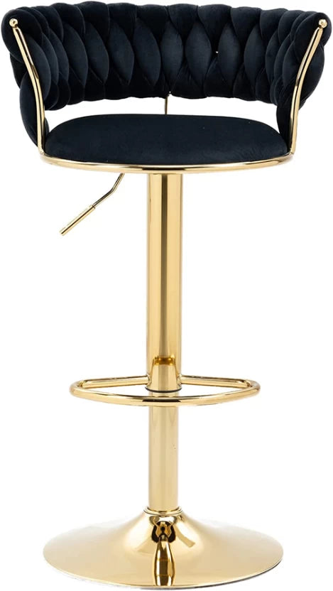 ZS - Novah Velvet Swivel Barstool