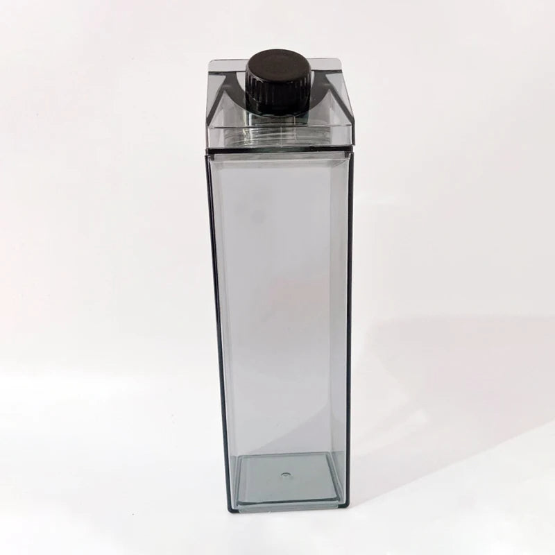 ZS - Milk - Water - Juice Clear Plastic Water Bottle 1L