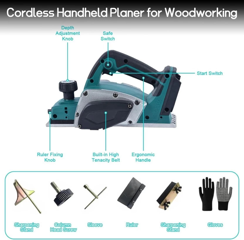 ZS - Cordless  Wood Planer Sander Tool