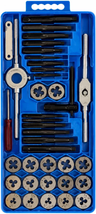 ZS - 40 Piece Tap & Die Set Vehicle Tool Kit
