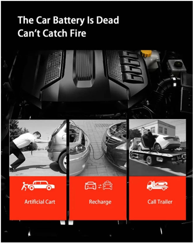 ZS - Car Jump Starter + Tyre Inflator