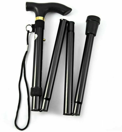 ZS - Adjustable &amp; Foldable Lightweight Aluminum Walking Cane