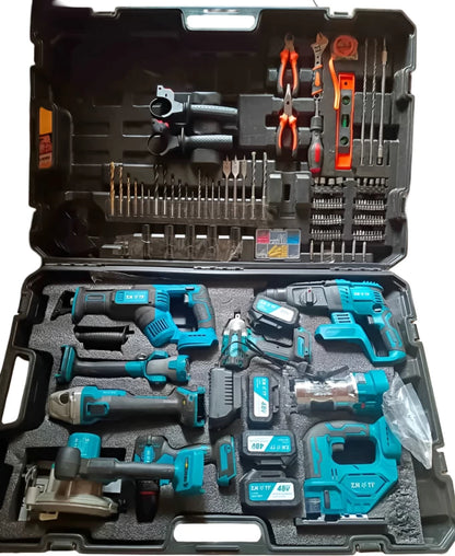 ZS - 9 in 1 Cordless Power Tool Combo Kit