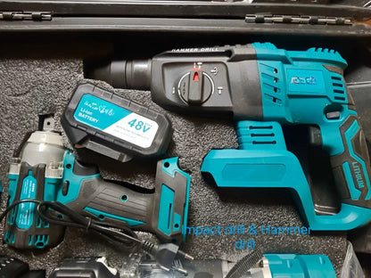 ZS - 9 in 1 Cordless Power Tool Combo Kit