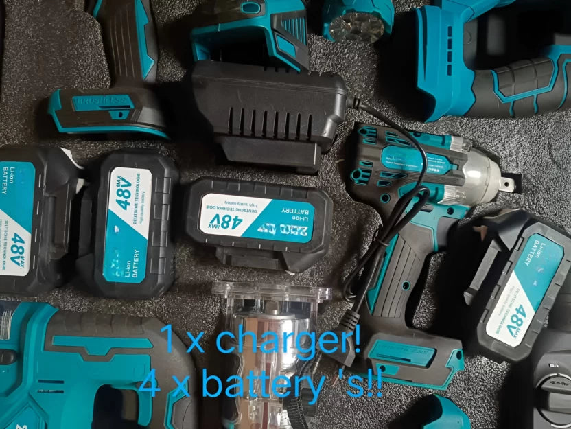 ZS - 9 in 1 Cordless Power Tool Combo Kit