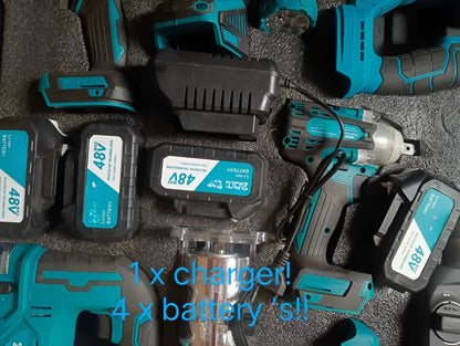 ZS - 9 in 1 Cordless Power Tool Combo Kit