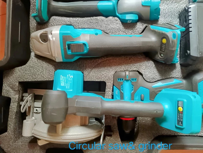 ZS - 9 in 1 Cordless Power Tool Combo Kit