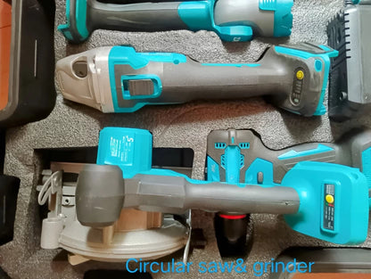ZS - 9 in 1 Cordless Power Tool Combo Kit