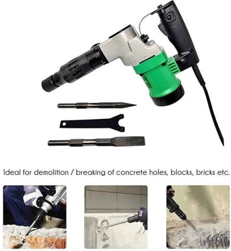 ZS - 1700W Electric Demolition Jack Hammer Concrete Breaker