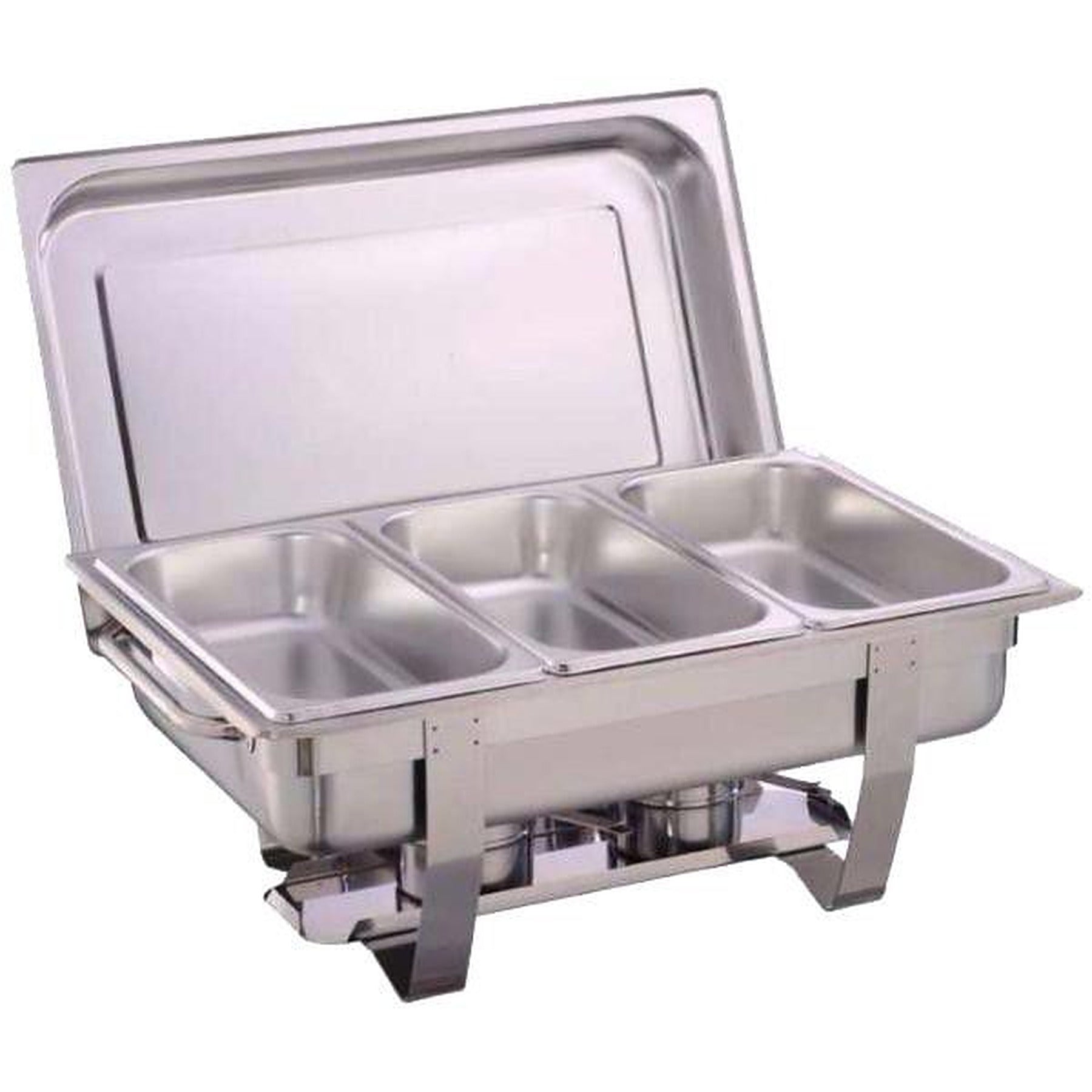 ZS 16L Stainless Steel Triple Tray Chafing Dish food warmer