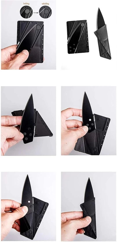 ZS - The Ultra-Thin Credit Card Folding Knife