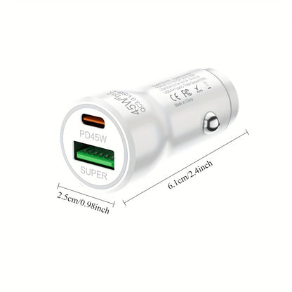 ZS - 45W Dual Port Fast Car Charger