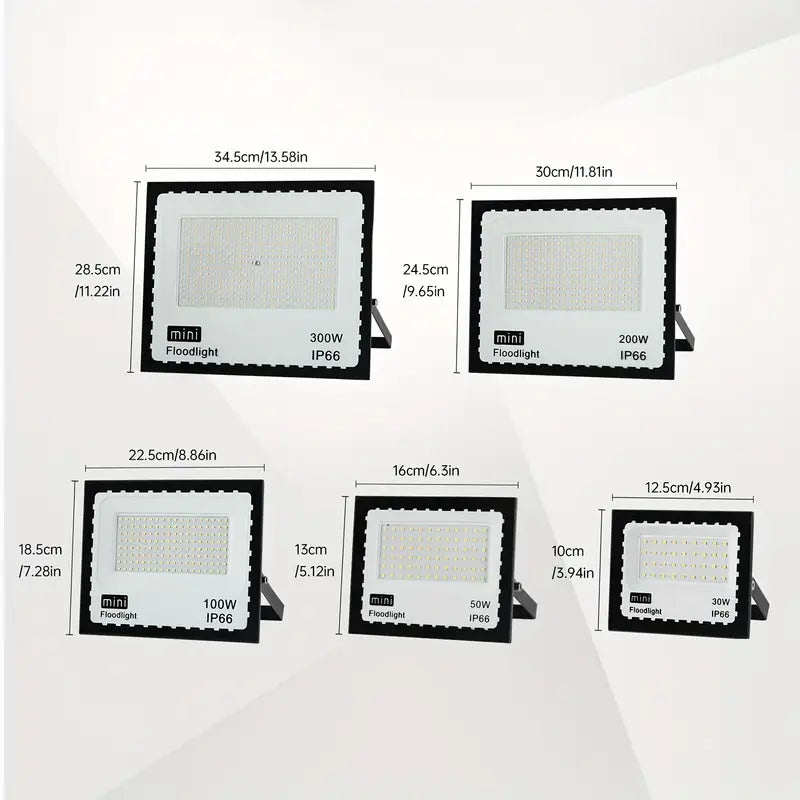 ZS - LED Flood Light Outdoor IP66 Waterproof