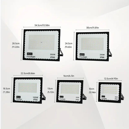 ZS - LED Flood Light Outdoor IP66 Waterproof