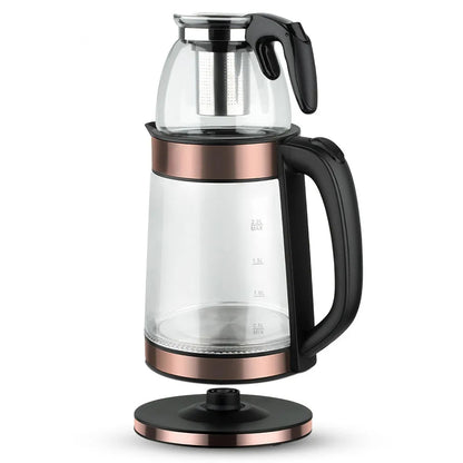 ZS - RAF Electric Kettle with Turkish teapot 0.5L+2.2L