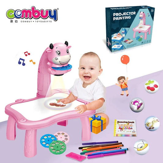 ZS - Toy Board Projector Drawing Table Painting for Children