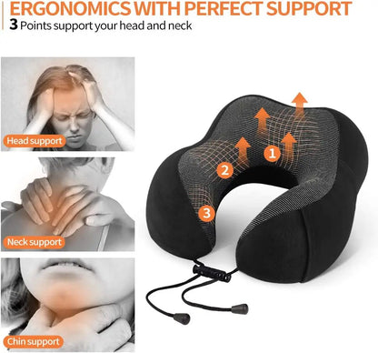 ZS - Memory Foam Travel Neck Pillow