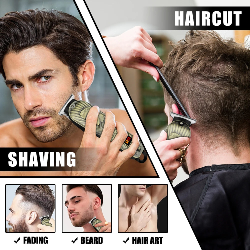 ZS - Professional Hair Trimmer - Type-C Rechargeable