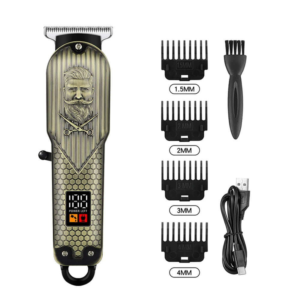 ZS - Professional Hair Trimmer - Type-C Rechargeable