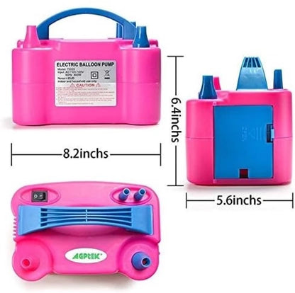 ZS - Portable Dual Nozzle Electric Air Balloon Pump