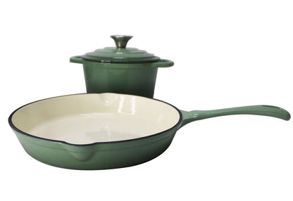 ZS - 7 Piece Cast Iron Pot Set