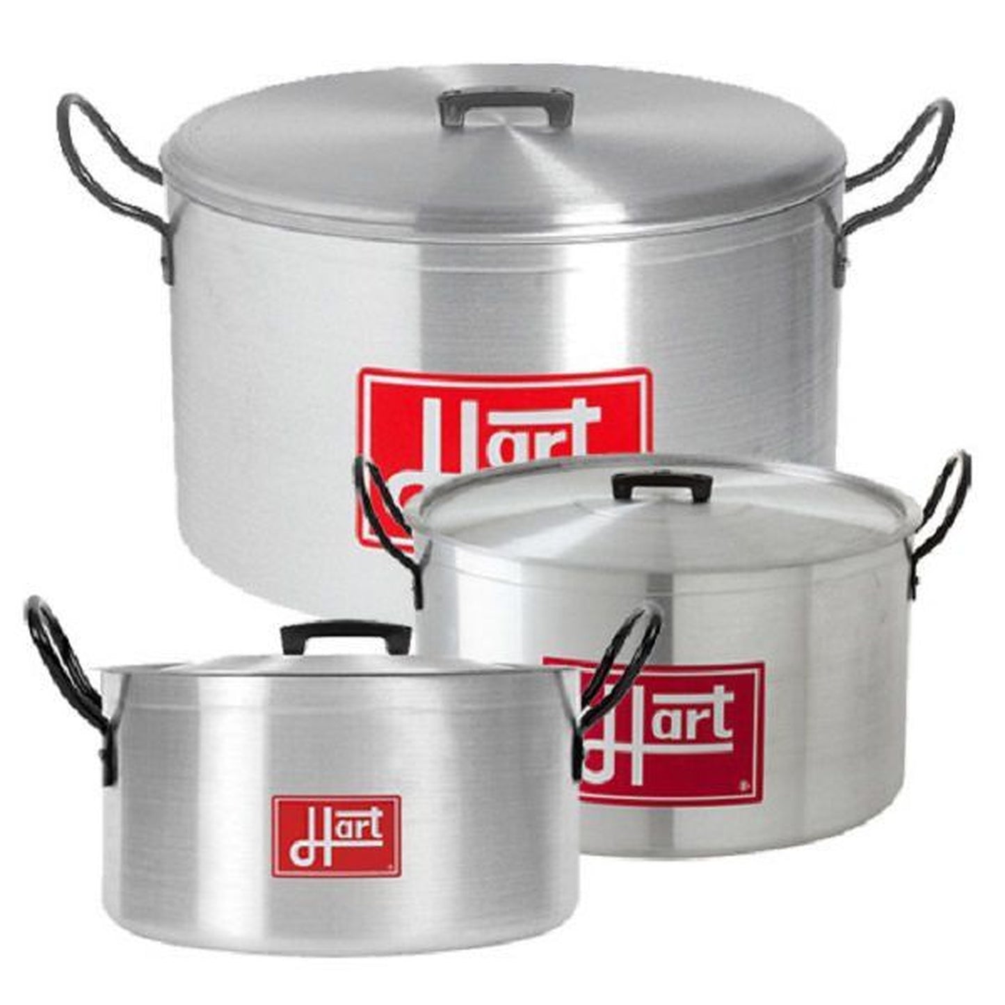 ZS Hart 3pcs Catering Pot Set - aluminium pots