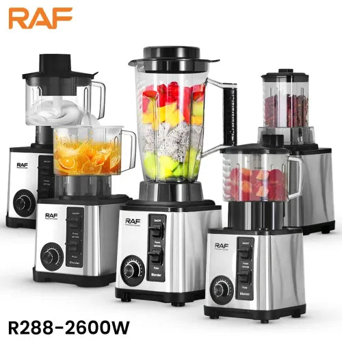 ZS - Raf 3L 5 In 1 Multi-functional Electric Blender 2600W