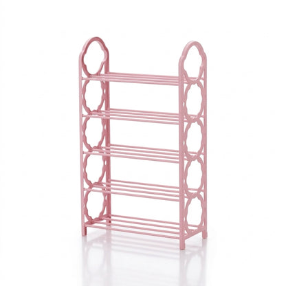 ZS - Multipurpose Space Saving 5-Layer Stainless Steel Shoe Rack Organizer