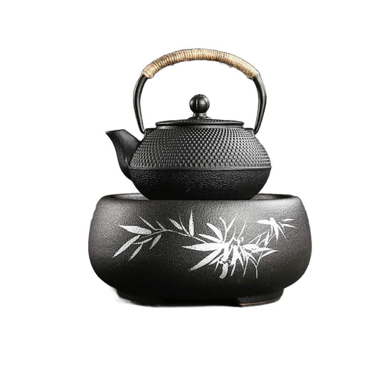 ZS - Cast Iron Kettle with Pot Mat