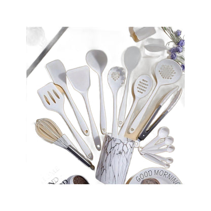 ZS - 18 Pcs Silicone Kitchen Tools Utensils