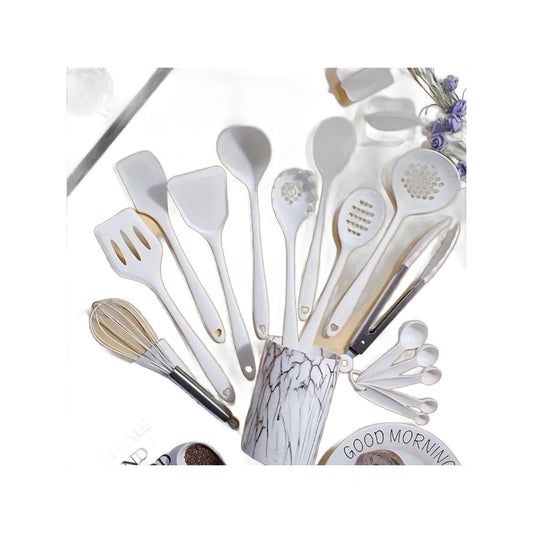 ZS - 18 Pcs Silicone Kitchen Tools Utensils