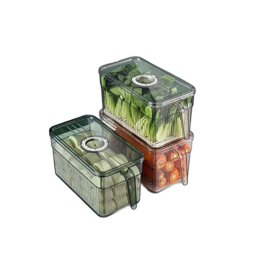 ZS - Fridge Storage Container with Storage Timer Lid