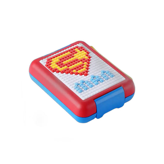 ZS - DIY Building Blocks Leakproof Microwave School Kids Lunch Box
