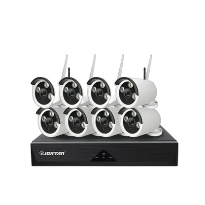 ZS - Jortan NVR Kit 8 Channel, 8 Camera 1080P Outdoor Camera System