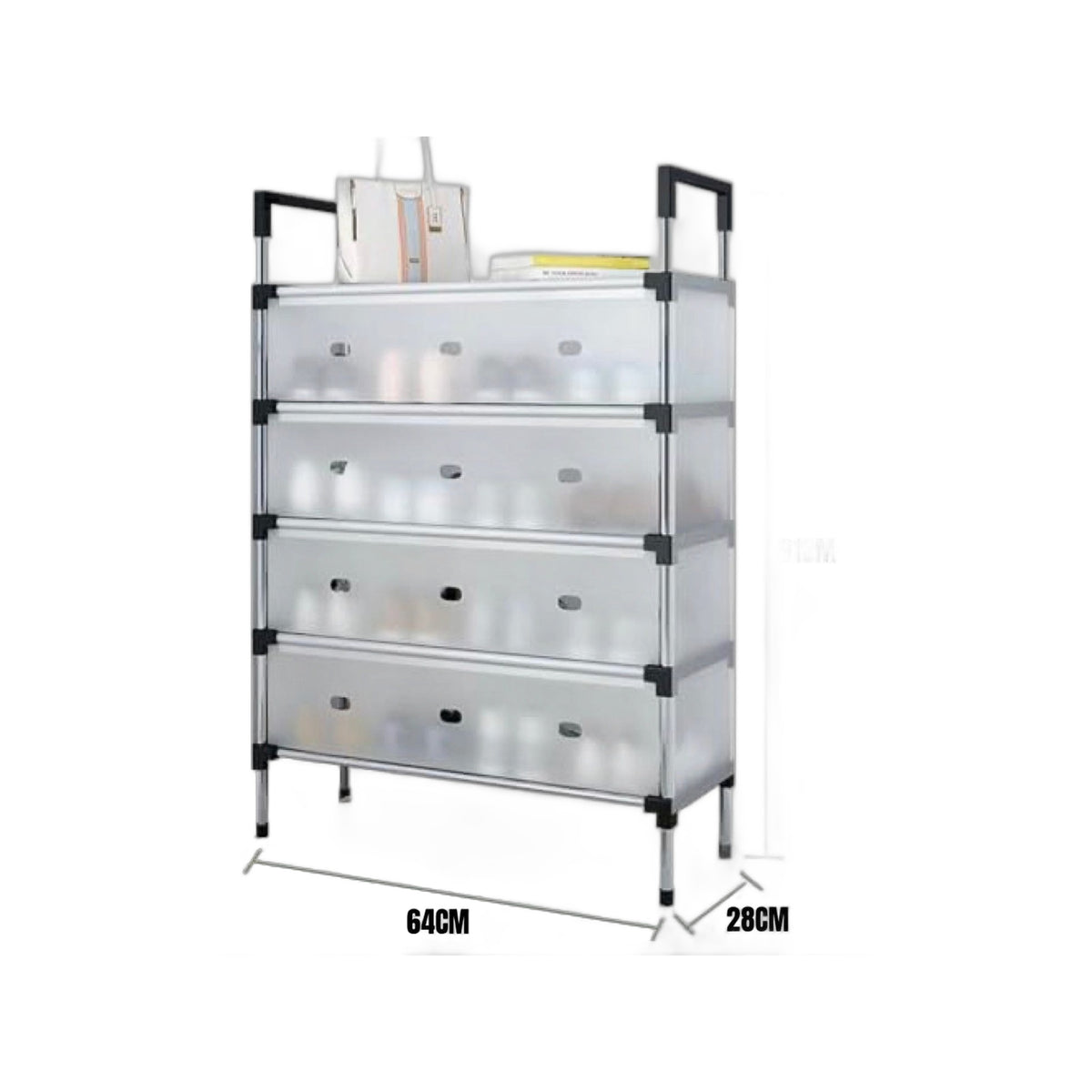 ZS - 4 Cabin Shoe Cupboard