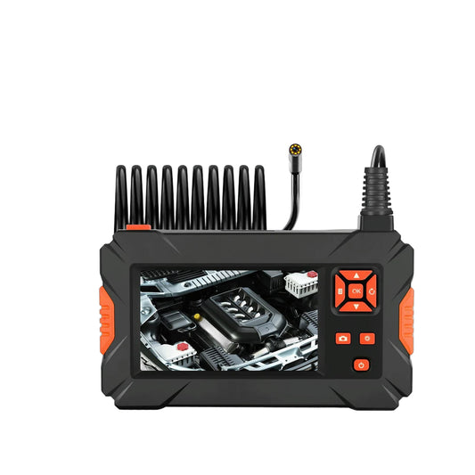 ZS - Multi-Purpose 8mm IP67 Waterproof 4.3 inch HD Portable Endoscope-Borescope Snake Tube Industrial Endoscope