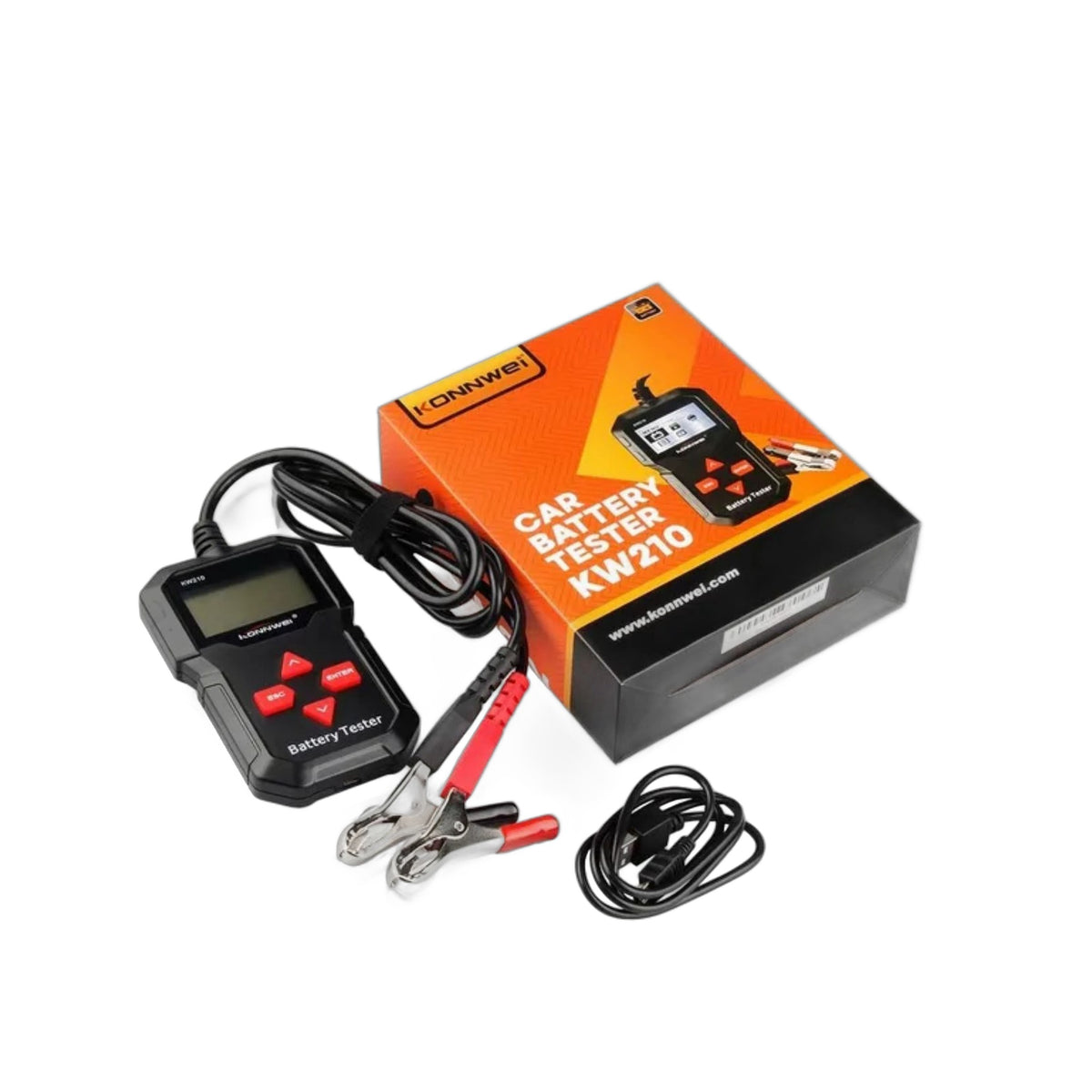 ZS - Konwei KW210 12V Battery Tester