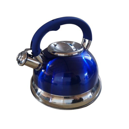 ZS - 3L Stove Top Stainless Steel Whistling Kettle - Blue