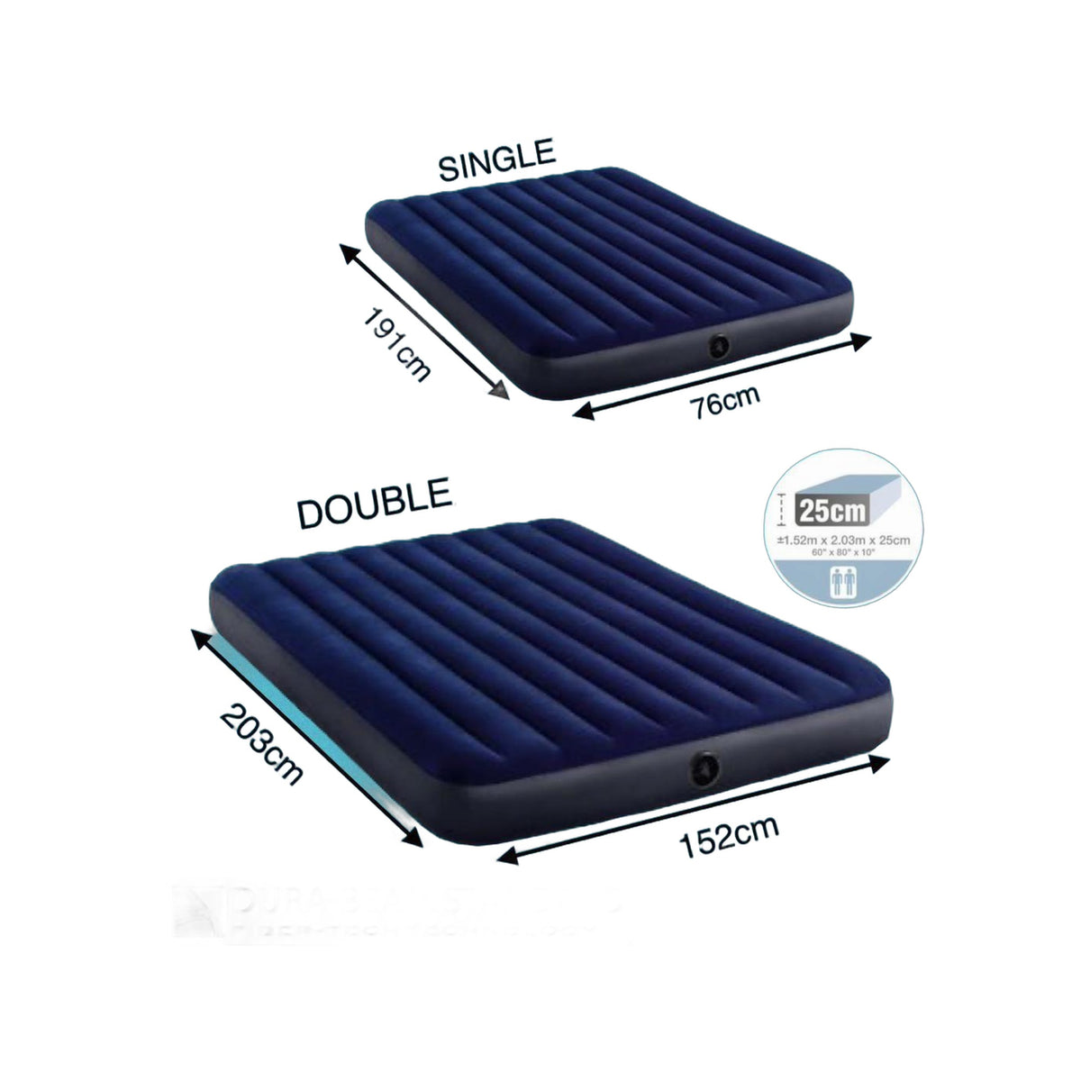 ZS - Inflatable Dura Beam Airbed