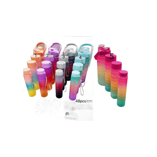 ZS - 4pcs Motivational Water Bottle Set