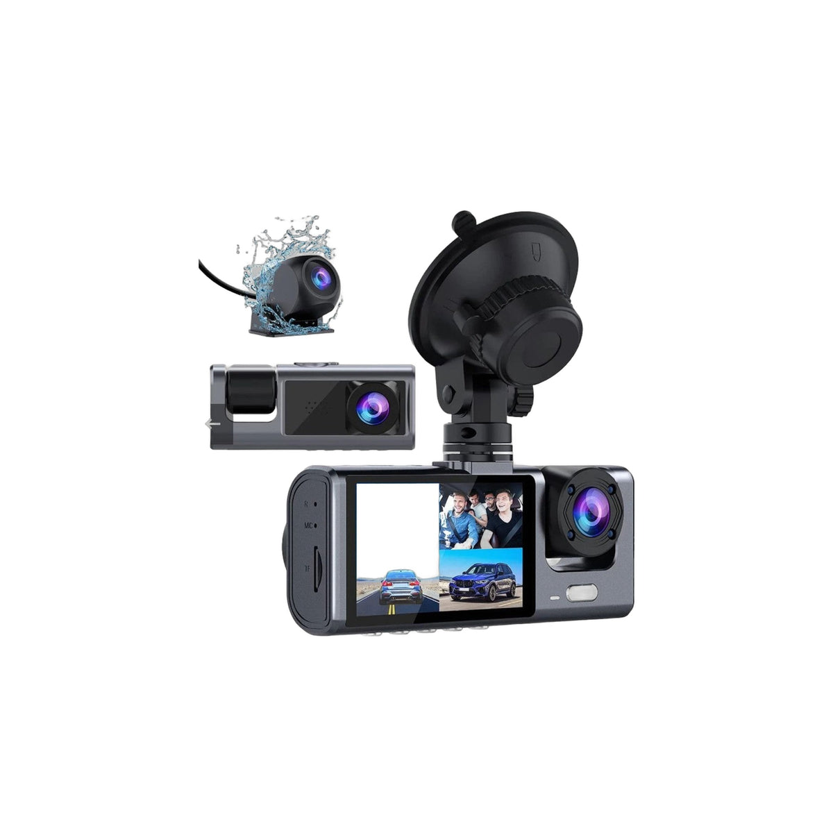 ZS - Dual Lens Dash Blackbox DVR