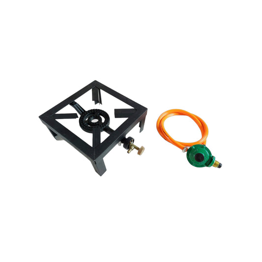 ZS - Single Burner Gas Stove with Pipe and Regulator