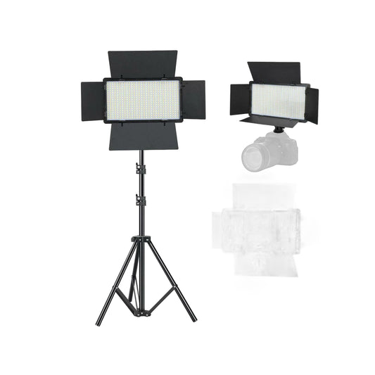 ZS - Professional Photo & Video Led Light Kit Varicolor 600-Bulb