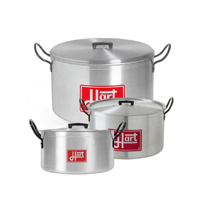 ZS Hart 3pcs Catering Pot Set - aluminium pots
