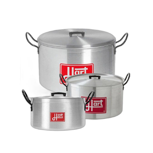 ZS Hart 3pcs Catering Pot Set - aluminium pots