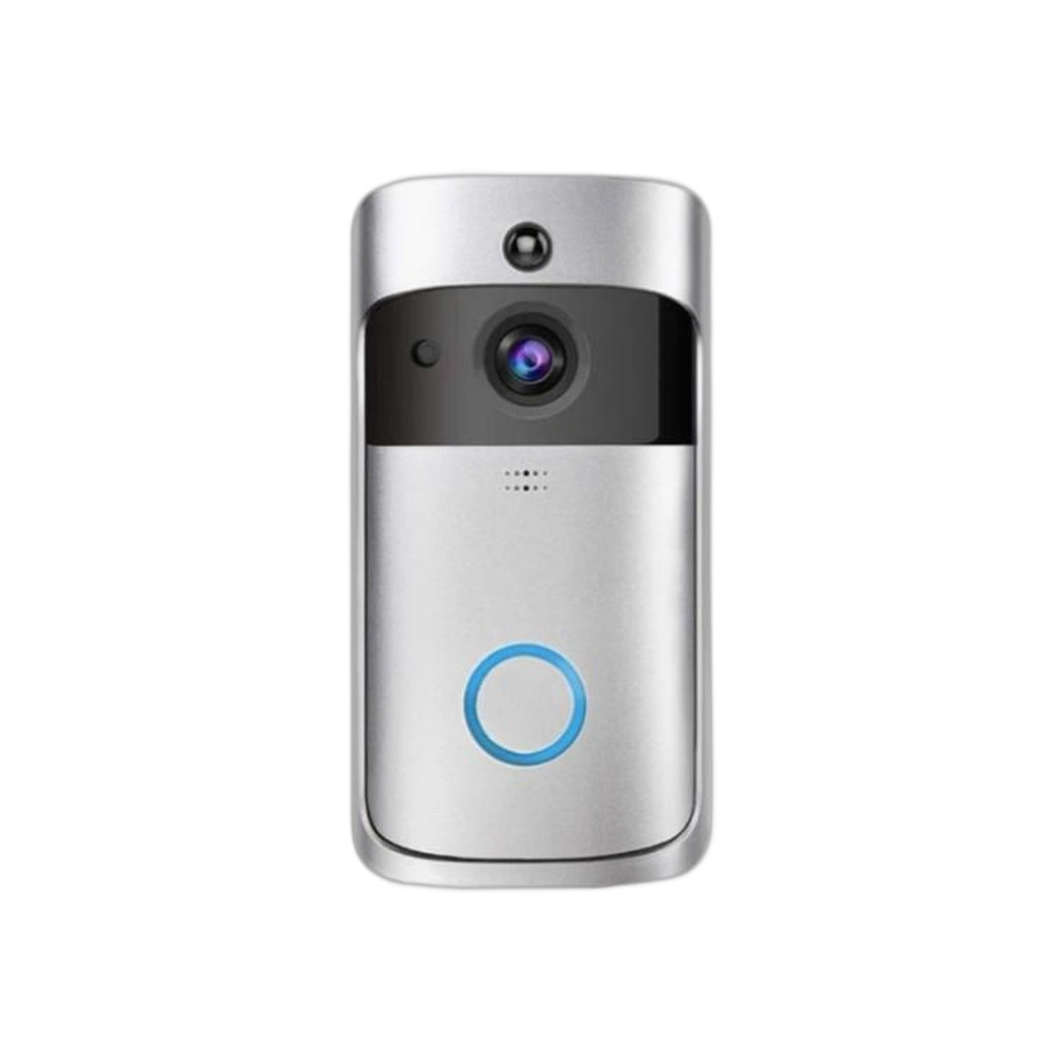 ZS smart WiFi video doorbell camera on white background