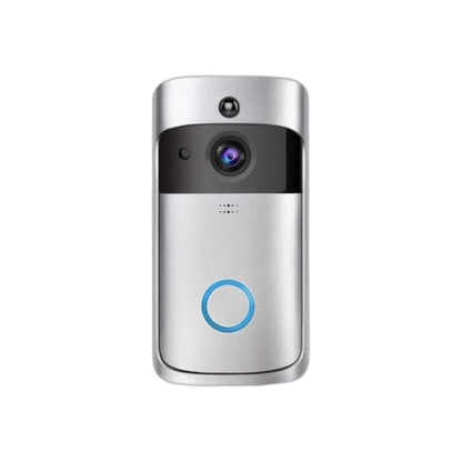 ZS smart WiFi video doorbell camera on white background