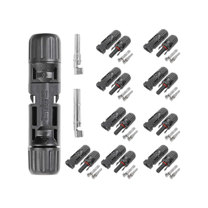 ZS - MC4 Solar Panel Cable Connectors - 10 Pairs