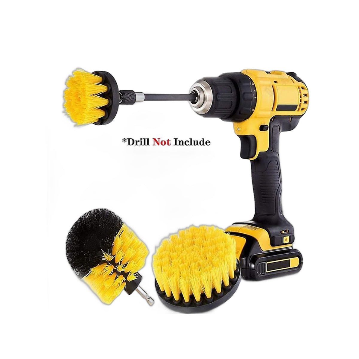 ZS - Drill Brush Set Attachment Kit